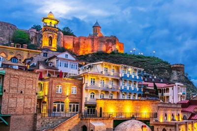 The Dezerter Bazaar in Tbilisi